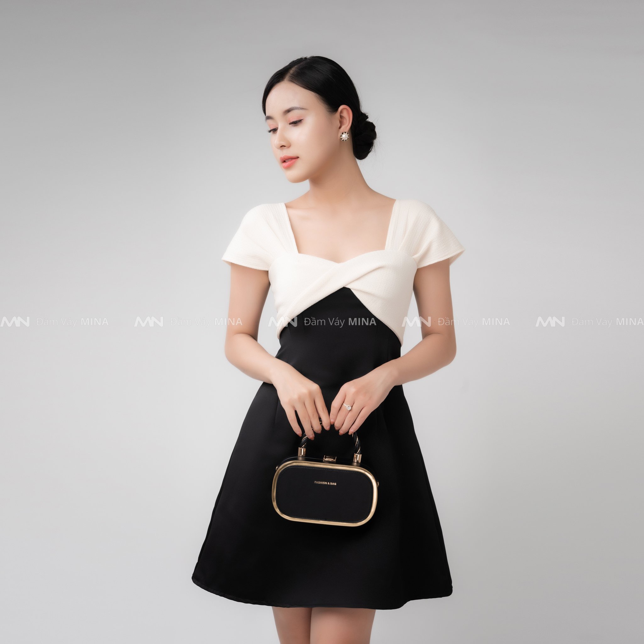 Đầm dự tiệc MINA dáng xòe sang trọng - MN187
