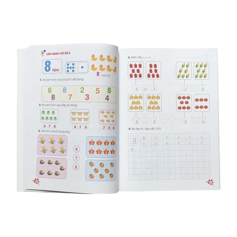 Sách - Bé học toán ( Hành trang cho bé tự tin vào lớp 1)