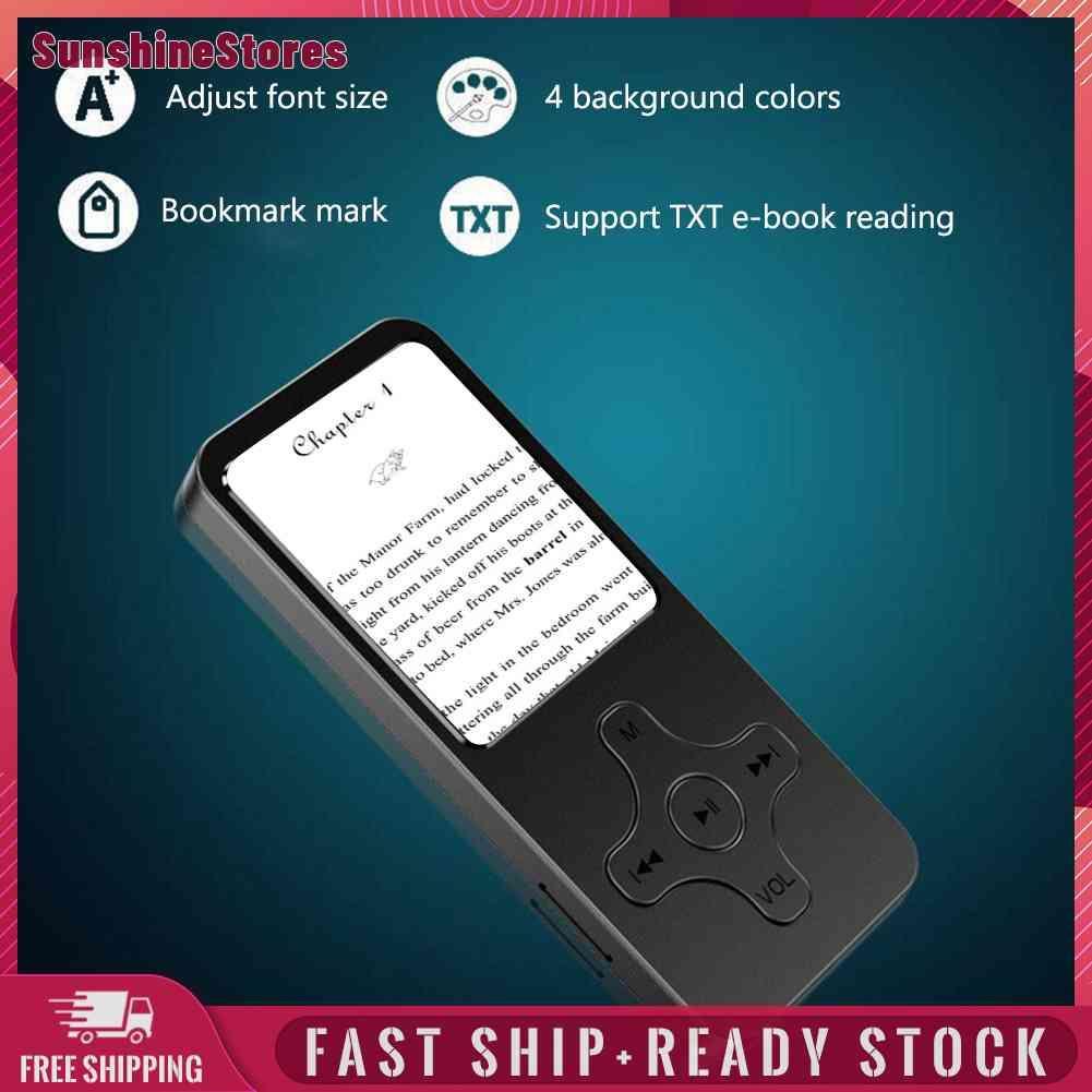 ☼Yimumiya ☼ Máy Nghe Nhạc MP4 Video MP3 FM Radio Bluetooth 5.0 Đi Bộ Dành Cho Học Sinh