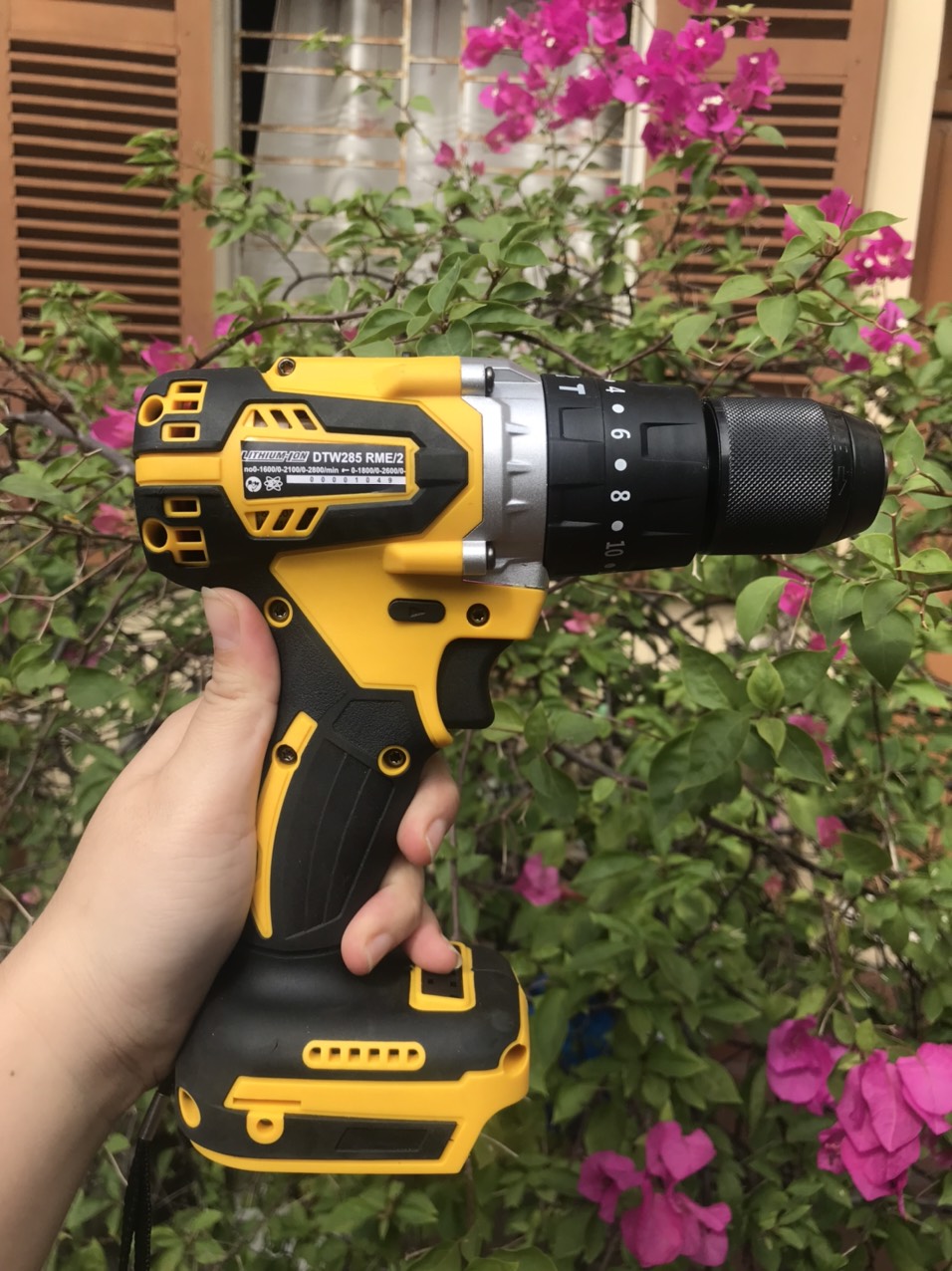 Thân máy khoan 13mm, không chổi than, 100% lõi đồng