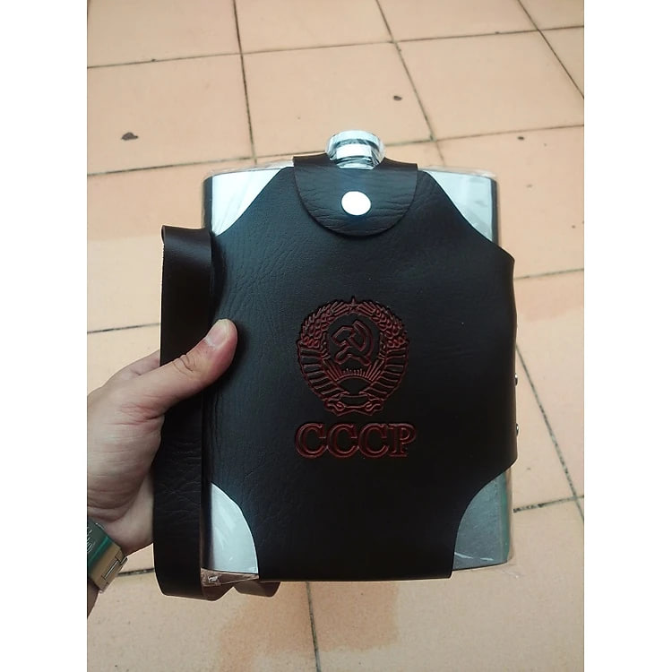 Bình Đựng Rượu inox CCCP Truyền Thống - 250ML / 500ML / 1000ML