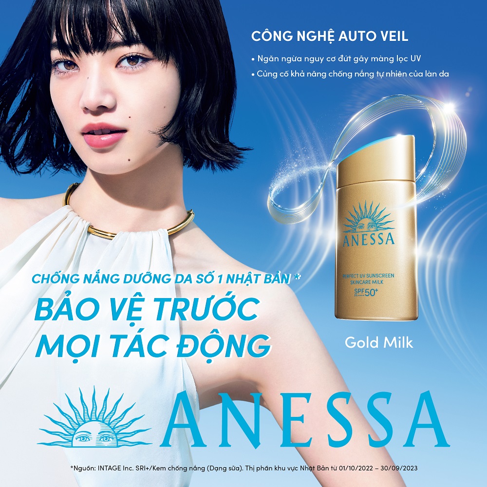 Sữa Chống Nắng Anessa Dưỡng Da Kiềm Dầu Bảo Vệ Hoàn Hảo Perfect UV SPF50+ PA++++ 60ml