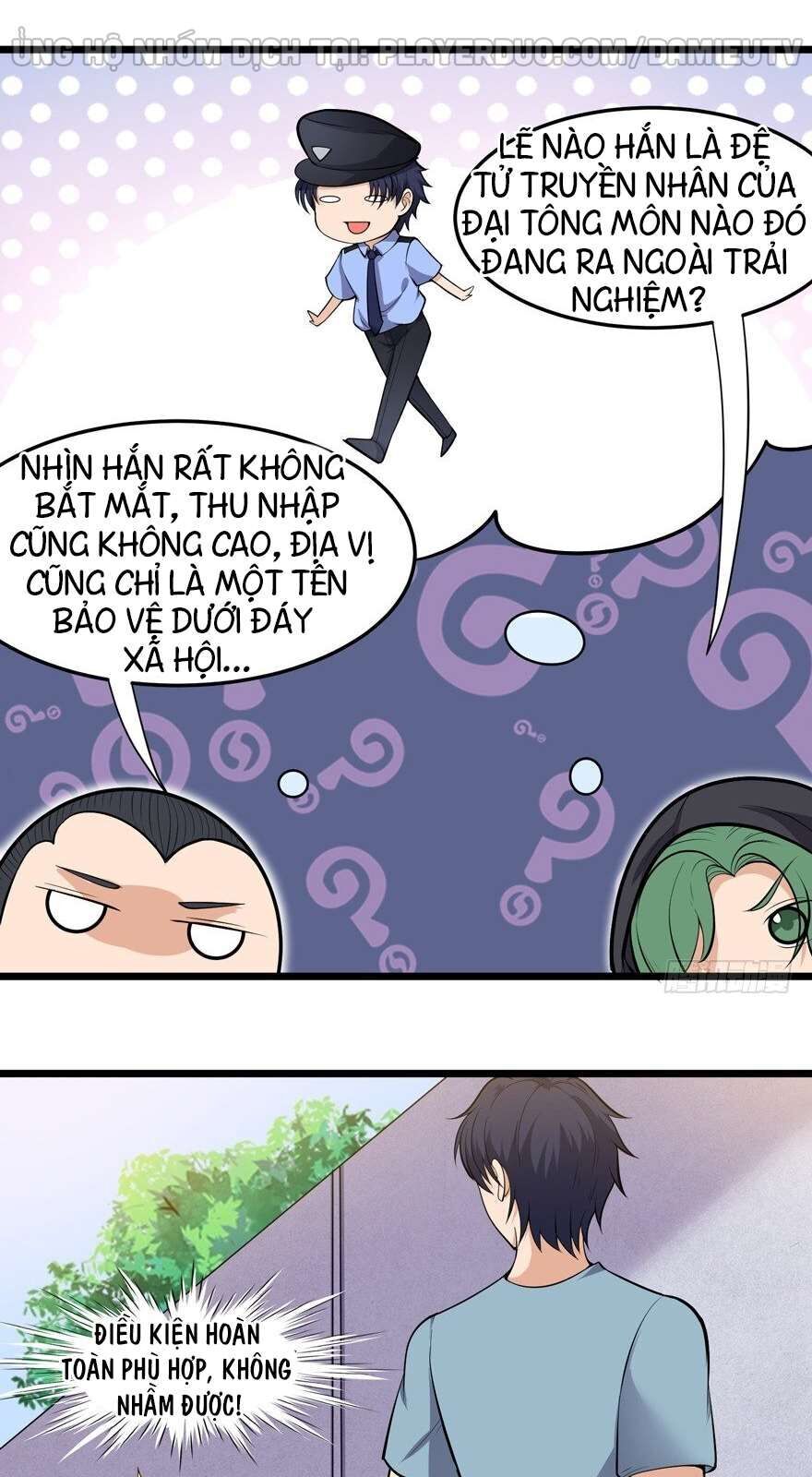 tên bảo vệ này có chút tà chapter 15 21