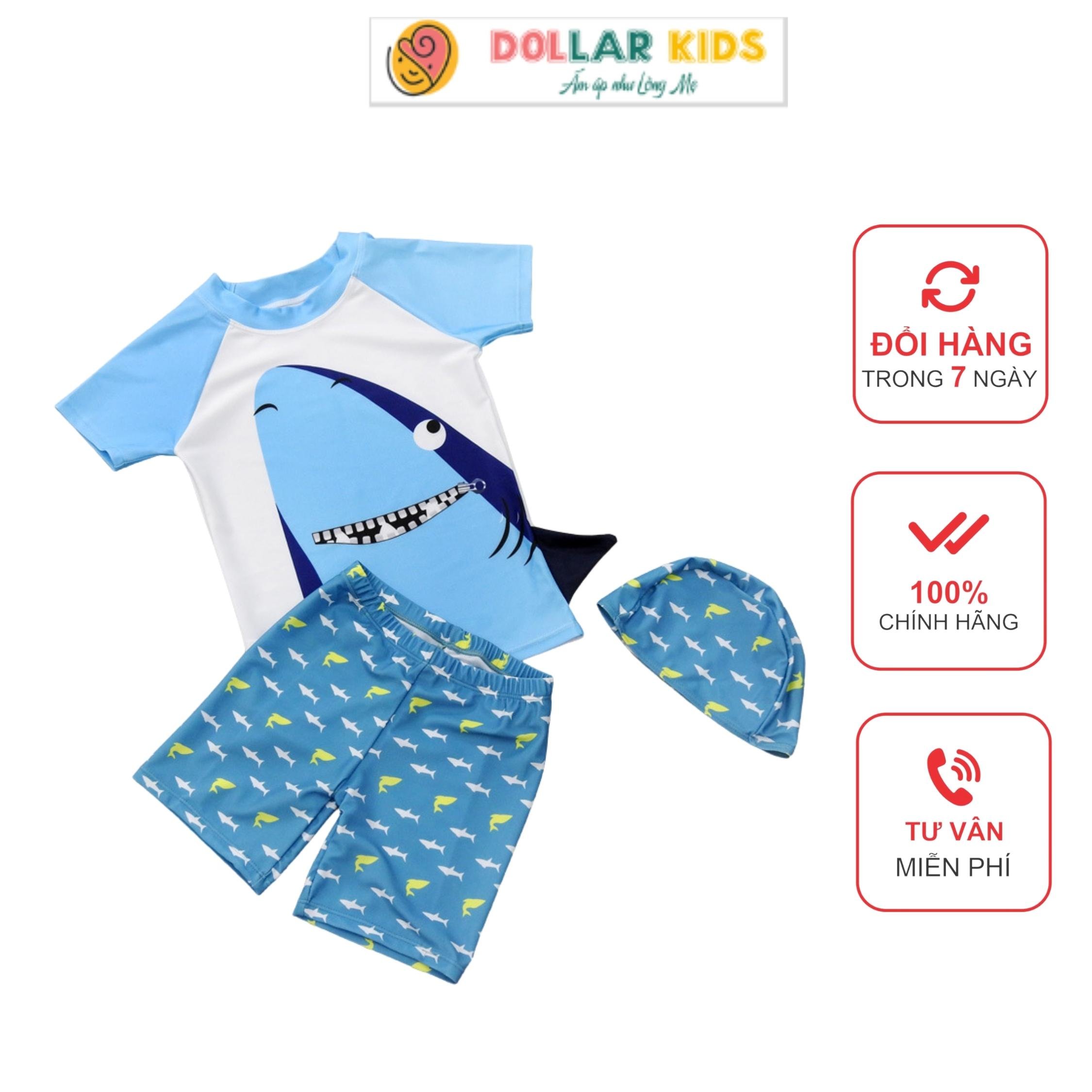 Bộ Đồ Bơi Trẻ Em Dollarkids In Dễ Thương Dành Cho Bé Trai-MÃ SP16