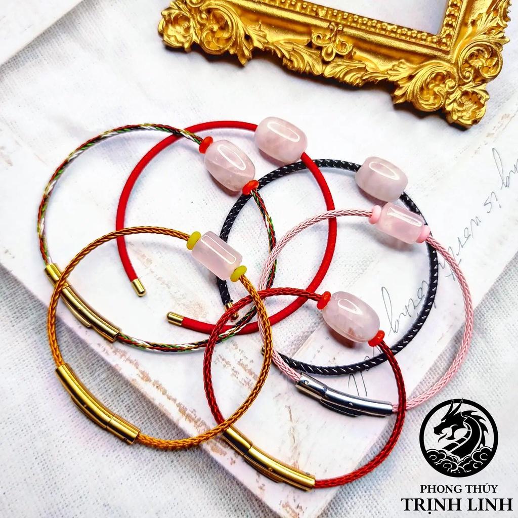 VÒNG TAY LU THỐNG VUÔNG TA HỒNG