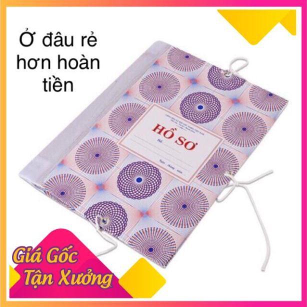 Cặp hồ sơ 3 dây giấy gáy vải (HÀNG DÀY ĐẸP LOẠI 1