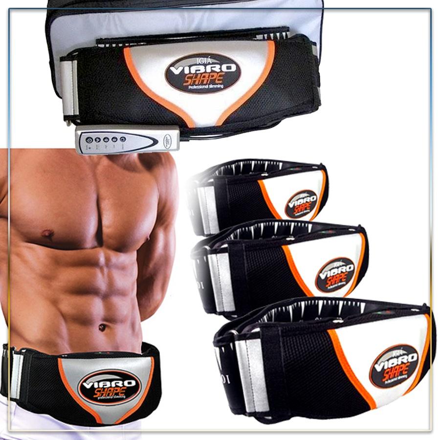 Đai đeo Matxa Làm Tan Mỡ Bụng Vibro Shape, Máy Tập Bụng Sau Khi Sinh
