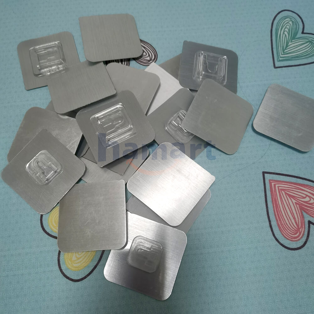Bộ Móc Dán Treo Khung Tranh Ảnh U T Khuy Gài Phủ Bạc Đa Năng Hamart Treo Vạn Vật Siêu Dính