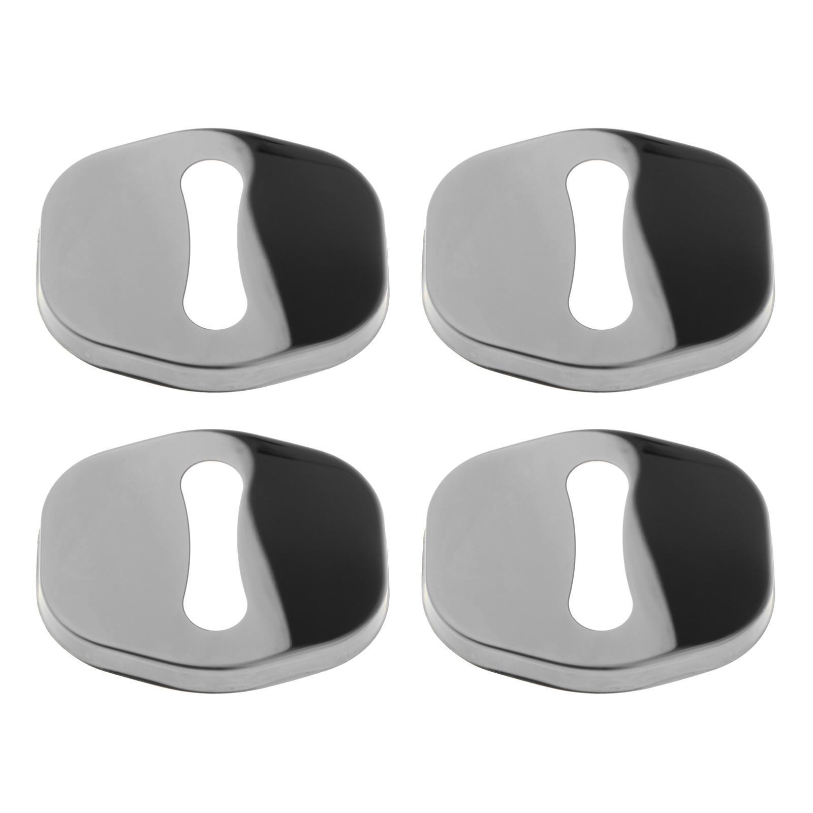 4Pcs Car Door Lock Cover Decor Metal for Byd Yuan Plus Atto 3