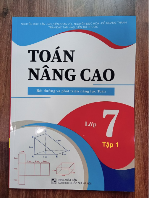 Sách - Combo Toán nâng cao Bồi dưỡng và phát triển năng lực Toán lớp 7 tập 1 + tập 2