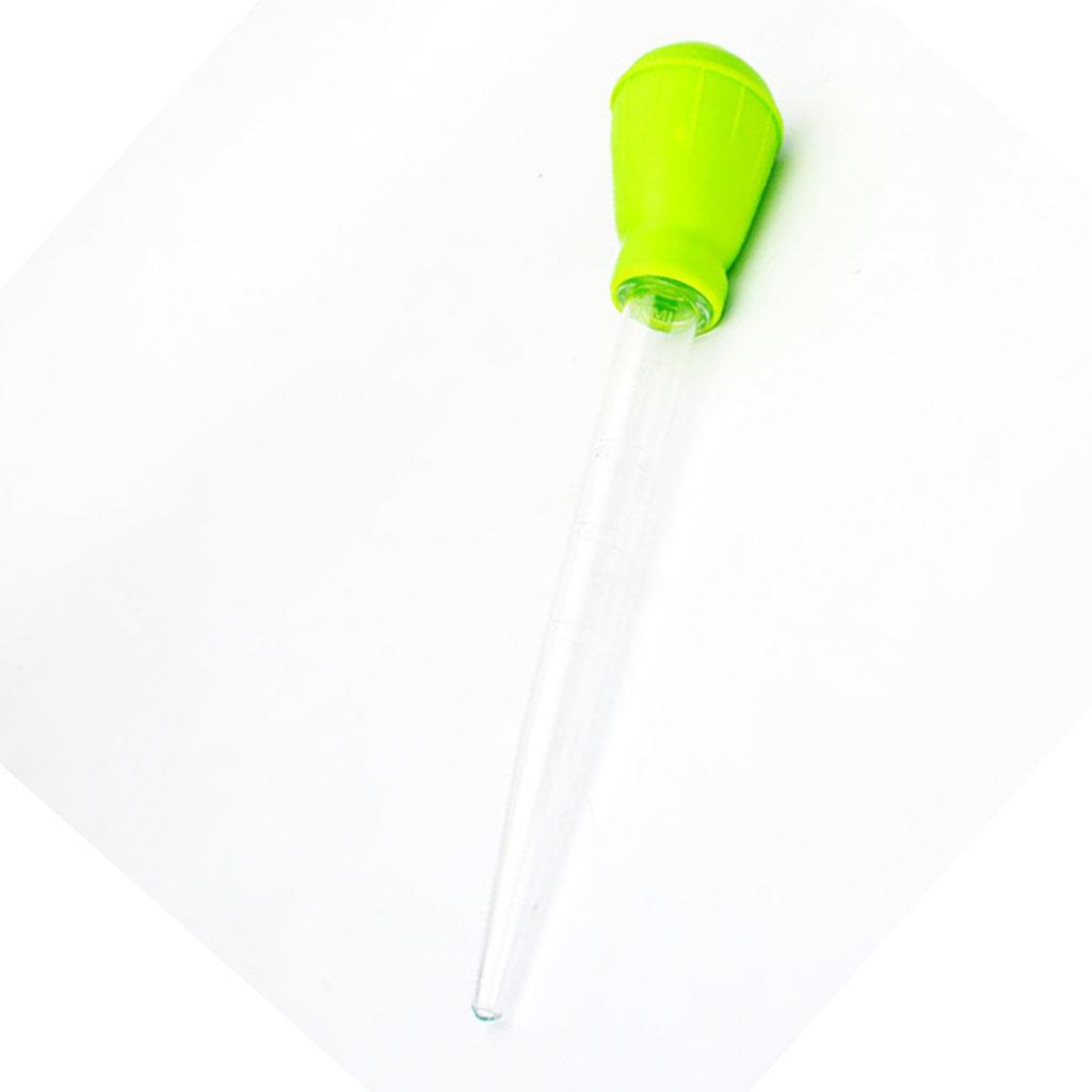 2Pcs 50ml Manual Tank Dropper Gravel Pipette Straw Durable Feeding