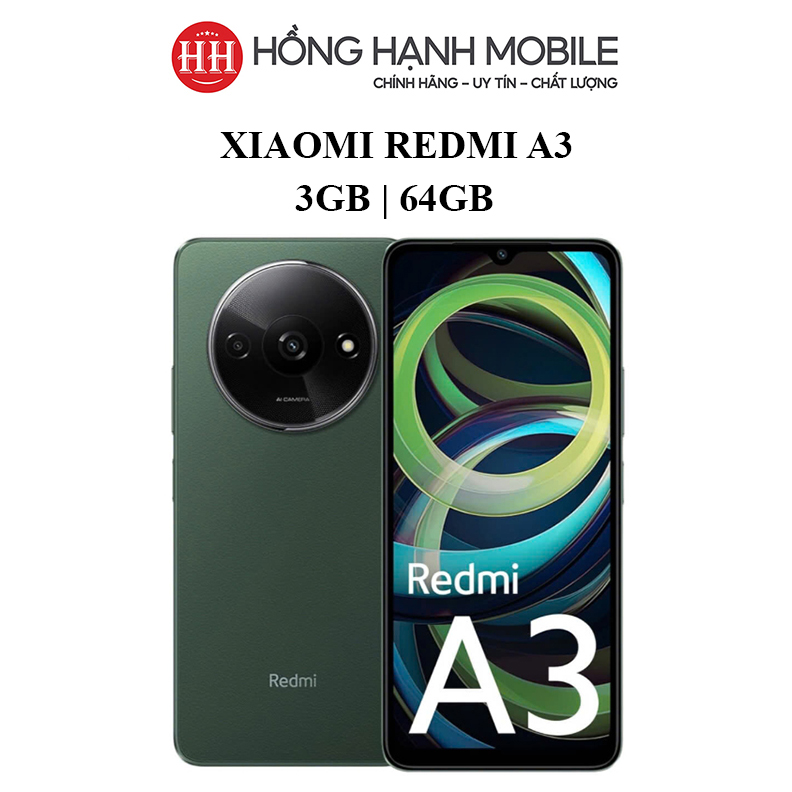 Điện Thoại Xiaomi Redmi A3 3GB/64GB - Hàng Chính Hãng