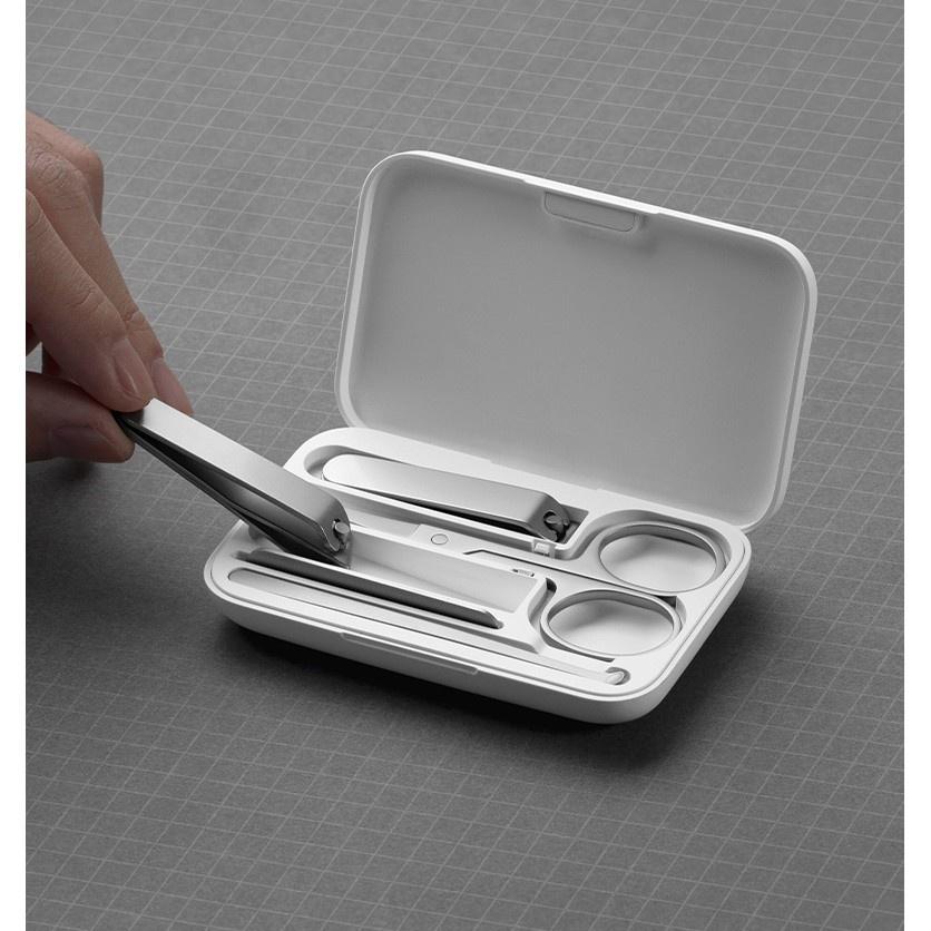Bộ cắt móng inox 5 món Xiaomi Mijia - Bộ dụng cụ làm móng Xiaomi Mijia-Hàng chính hãng