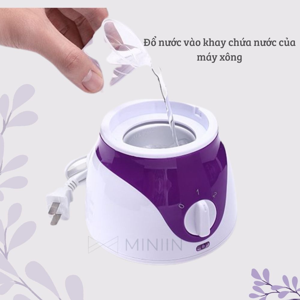 Máy Xông Tinh Dầu Mặt Mũi Họng Mini Hàng Chính Hãng MINIIN - Xông Hơi Thảo Dược Hoa Quả Tại Nhà - An Toàn Hiệu Quả