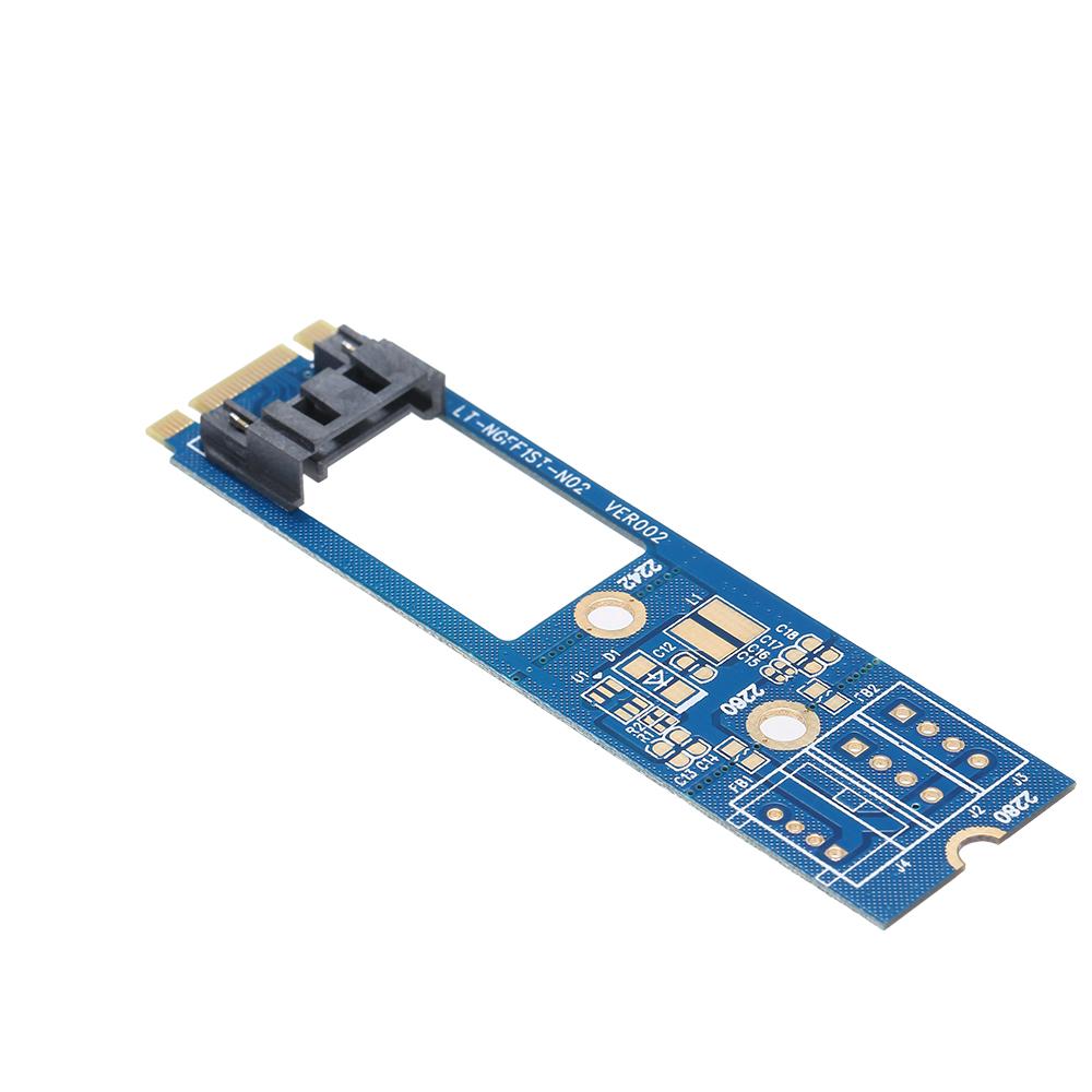 M.2 NGFF SATA to 7Pin NGFF SATAIII Connector HDD SDD Converter Card Adapter