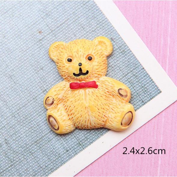 Chuyên Charm * Các mẫu charm gấu bông thích hợp trang trí post card, thiệp mời, khung tranh, DIY