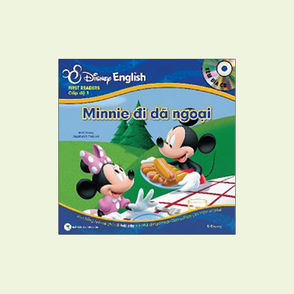 Disney English - Cấp độ 1: Minnie Đi Dã Ngoại + Cố Lên, Goofy! (Kèm CD)