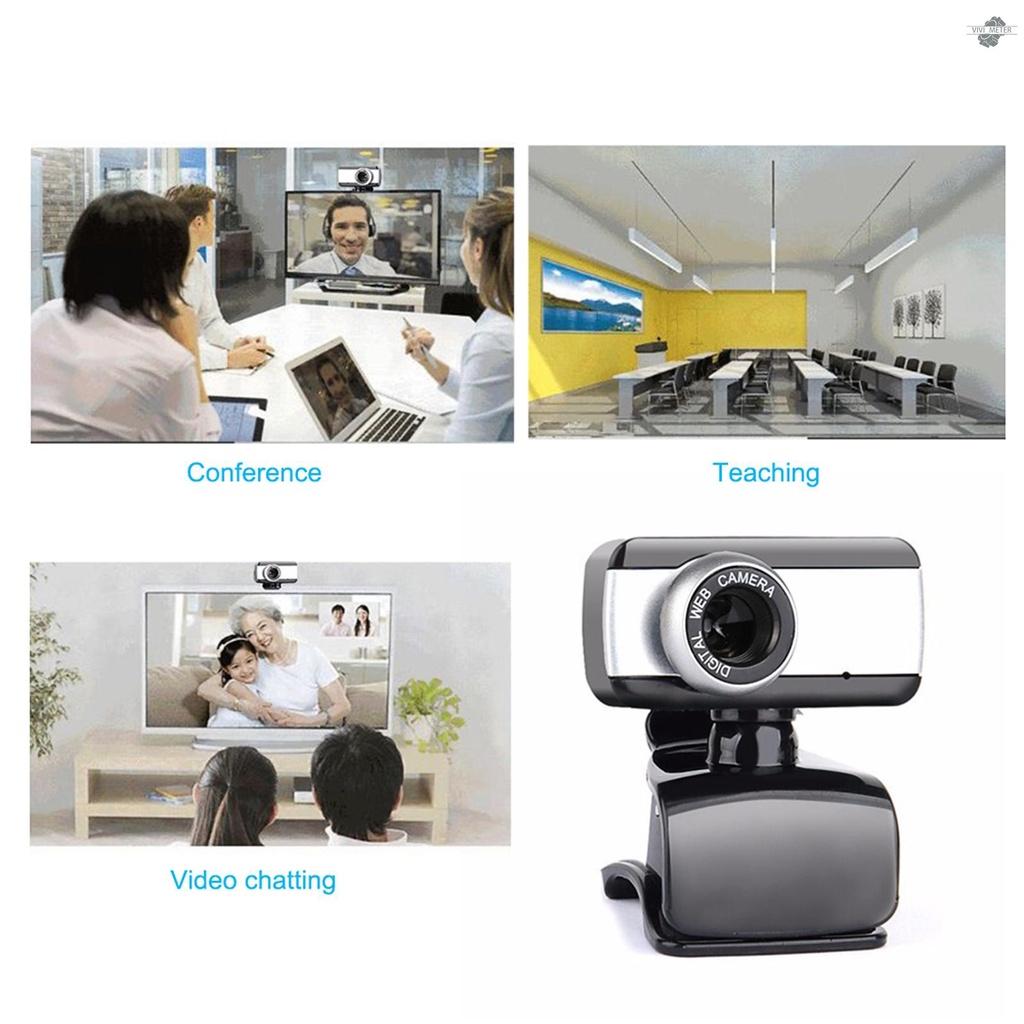 Webcam Usb 2.0 480p Kèm Micro Cho Máy Tính Để Bàn
