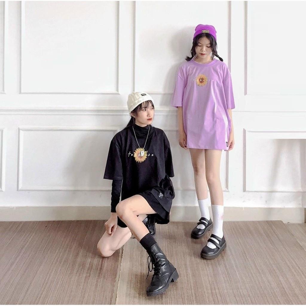 Áo Thun Tay Lỡ Unisex Freesize từ 40-70kg