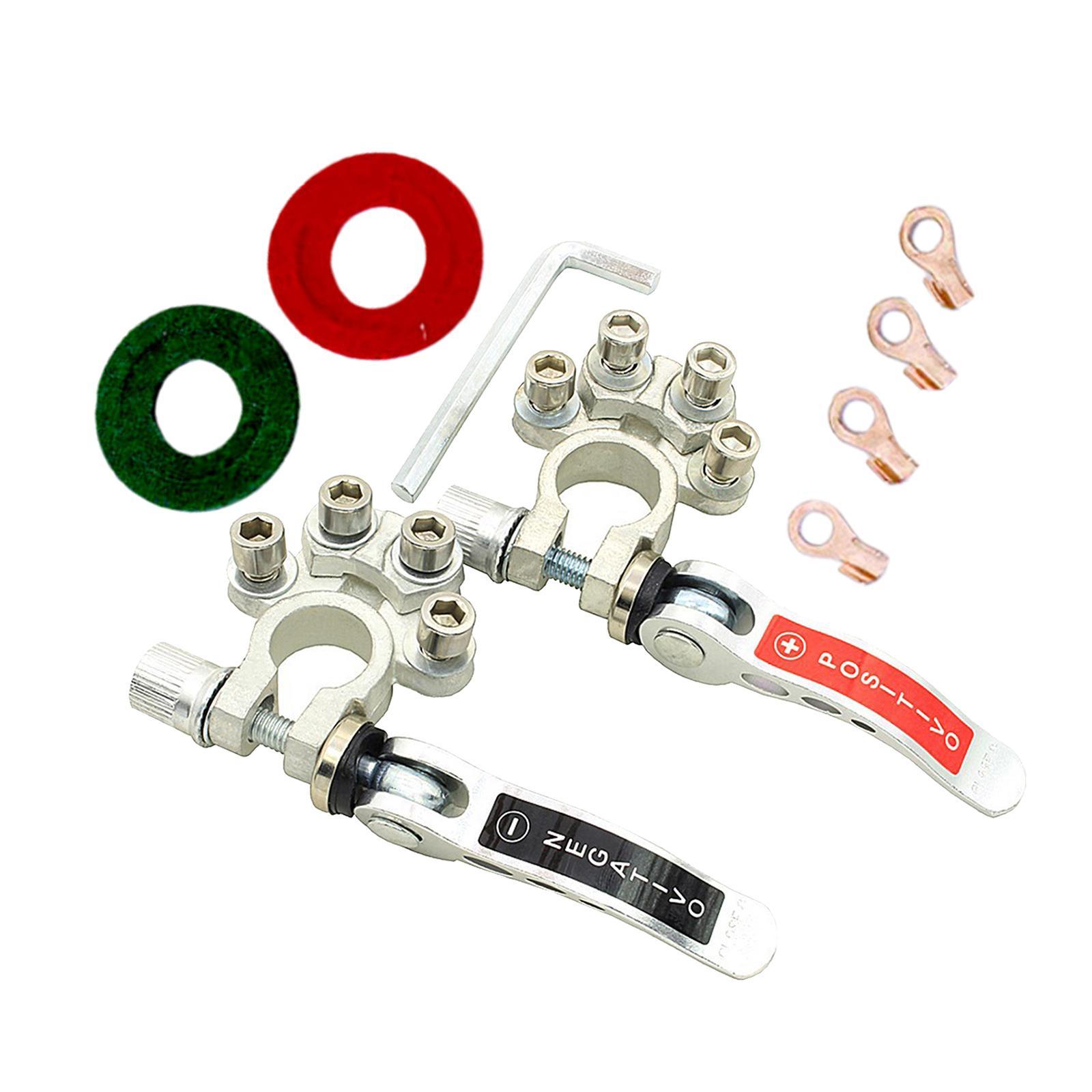 Car brass battery connector battery branch wiring clamp battery pile head
