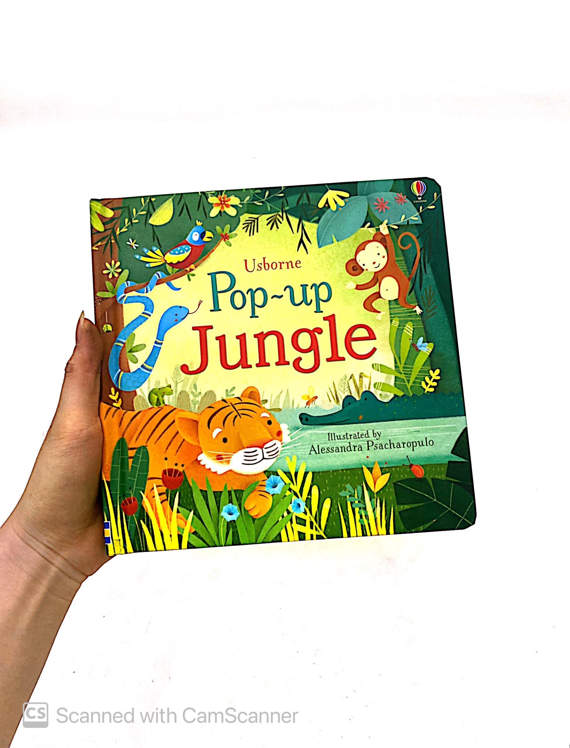 Sách tương tác tiếng Anh - Usborne Pop-up Jungle