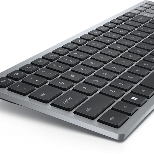 Bàn Phím Không Dây Dell KB740 2.4GHz/Bluetooth - Hàng Chính Hãng