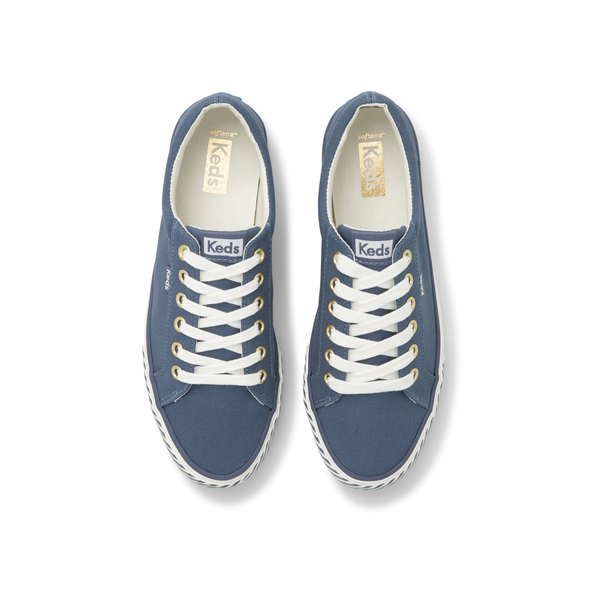 Giày Thể Thao Keds Nữ- Jump Kick Majestic Canvas Navy- KD066513