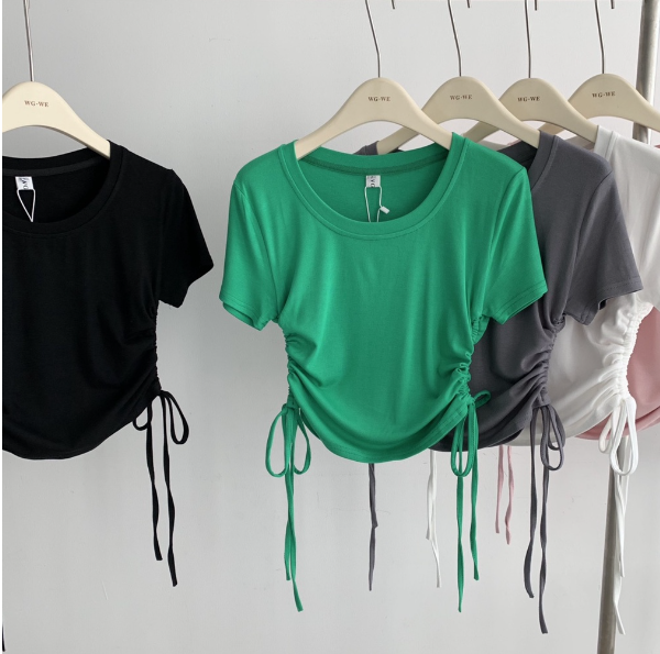 Áo Croptop Ôm Tay Ngắn Kiểu Dáng Trơn Basic Phối Xích , In Hoa Hồng - Vải Thun Bozip Cotton Dày Mịn, Áo Croptop Ôm Tay Ngắn Kiểu Dáng Phối Màu Gắn Dây Xích - Vải Thun Cotton Dày Mịn Màu Đen Xanh, Áo Croptop Ngắn Ôm 3 Lỗ In Chữ