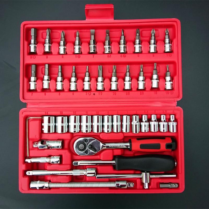 Bộ Tua Vít Cr-V Chuyên Dùng Mở Bu Lông, Ốc Vít Sửa Chữa Ô Tô Xe Máy 46 Chi Tiết
