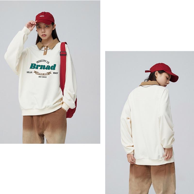 Áo Sweater Polo Nỉ Nam Nữ Unisex Dài Tay Form Rộng Phong Cách Trẻ Trung Thời Trang Zenkonu TOP NAM 245
