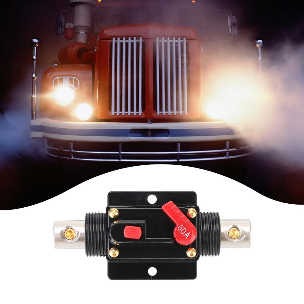Giá Đỡ Cầu Chì Khuếch Đại Âm Thanh 12v / 24v 60a 100a Cho Xe Hơi