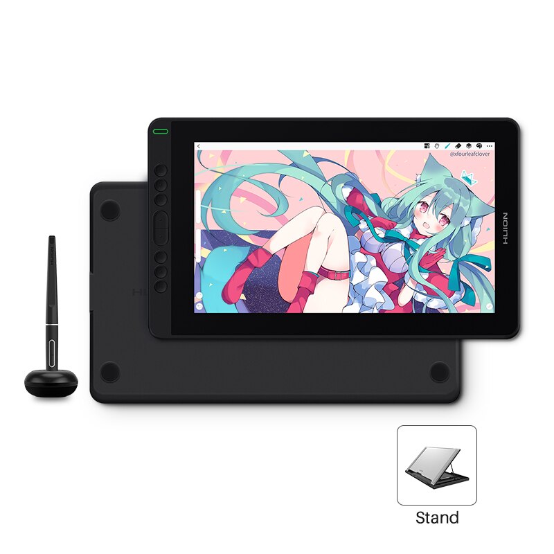 Bảng Vẽ Điện Tử Màn Hình LCD 13inch HUION Kamvas 13 - BẢN NÂNG CẤP - Hàng Chính Hãng