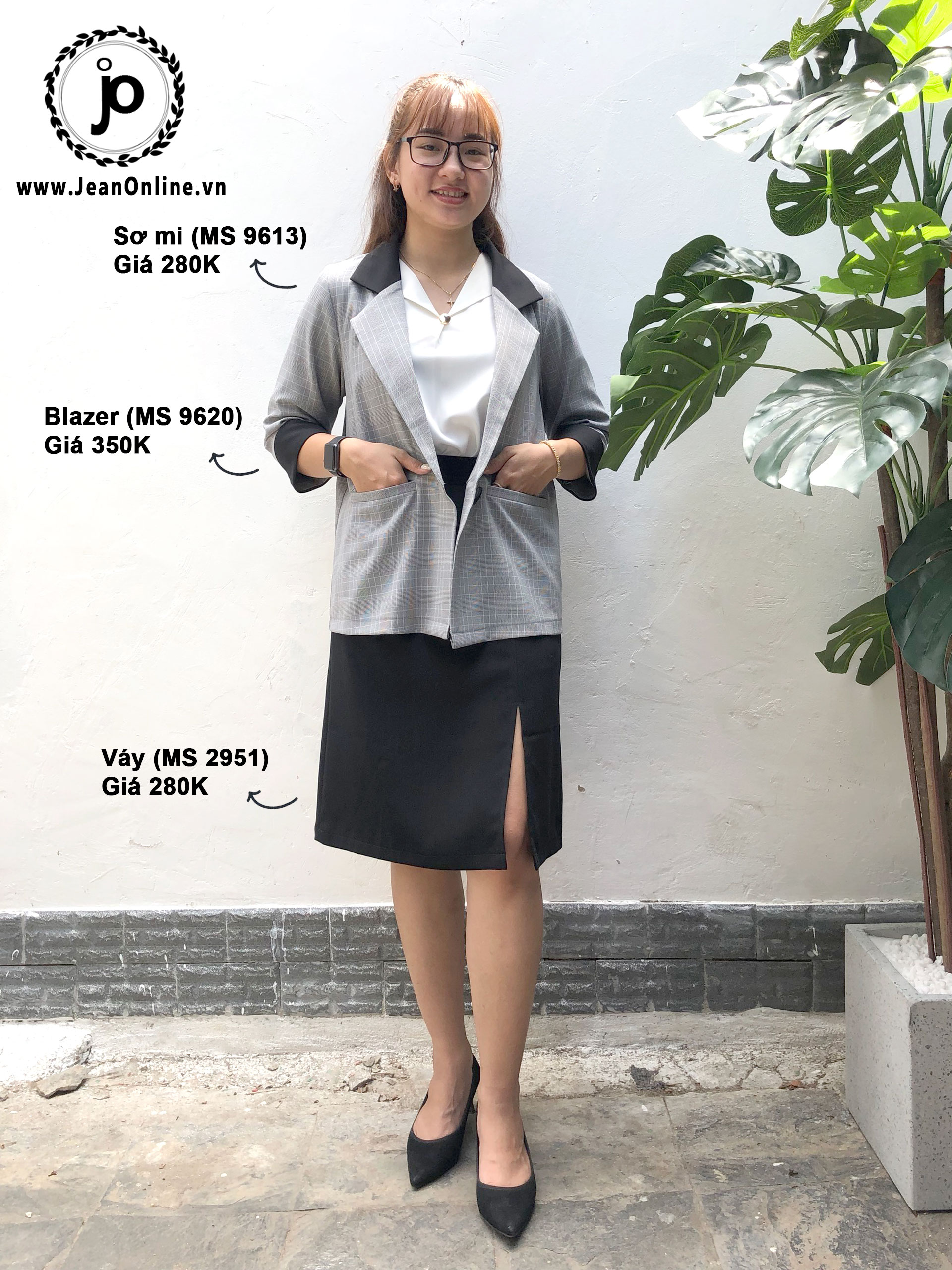 BIGSIZE Áo khoác blazer (MS 9620) vest ngoại cỡ từ 60kg đến 90kg