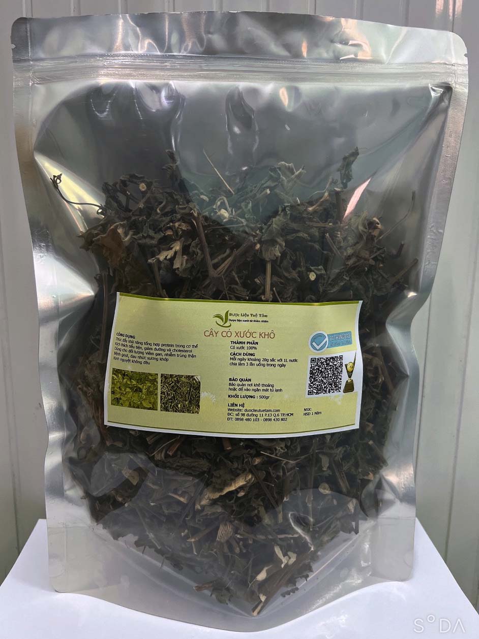 Cây cỏ xước - Sản phẩm khô hữu cơ gói 500gr