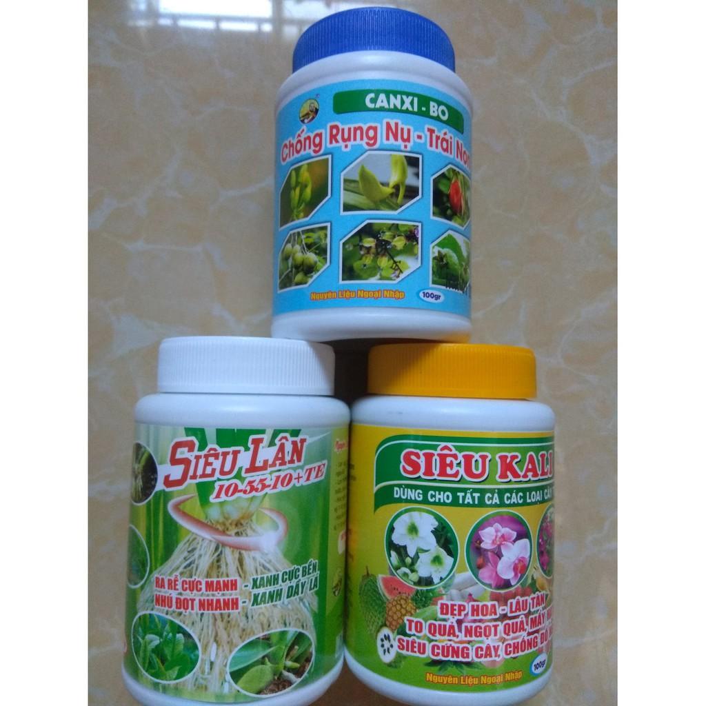 Combo chăm sóc hoa lan, cây cảnh - bomax chai 100 gram