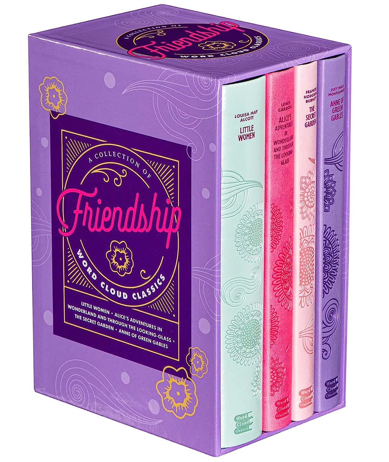 Artbook - Sách Tiếng Anh - Friendship Word Cloud Boxed Set (Word Cloud Classics)