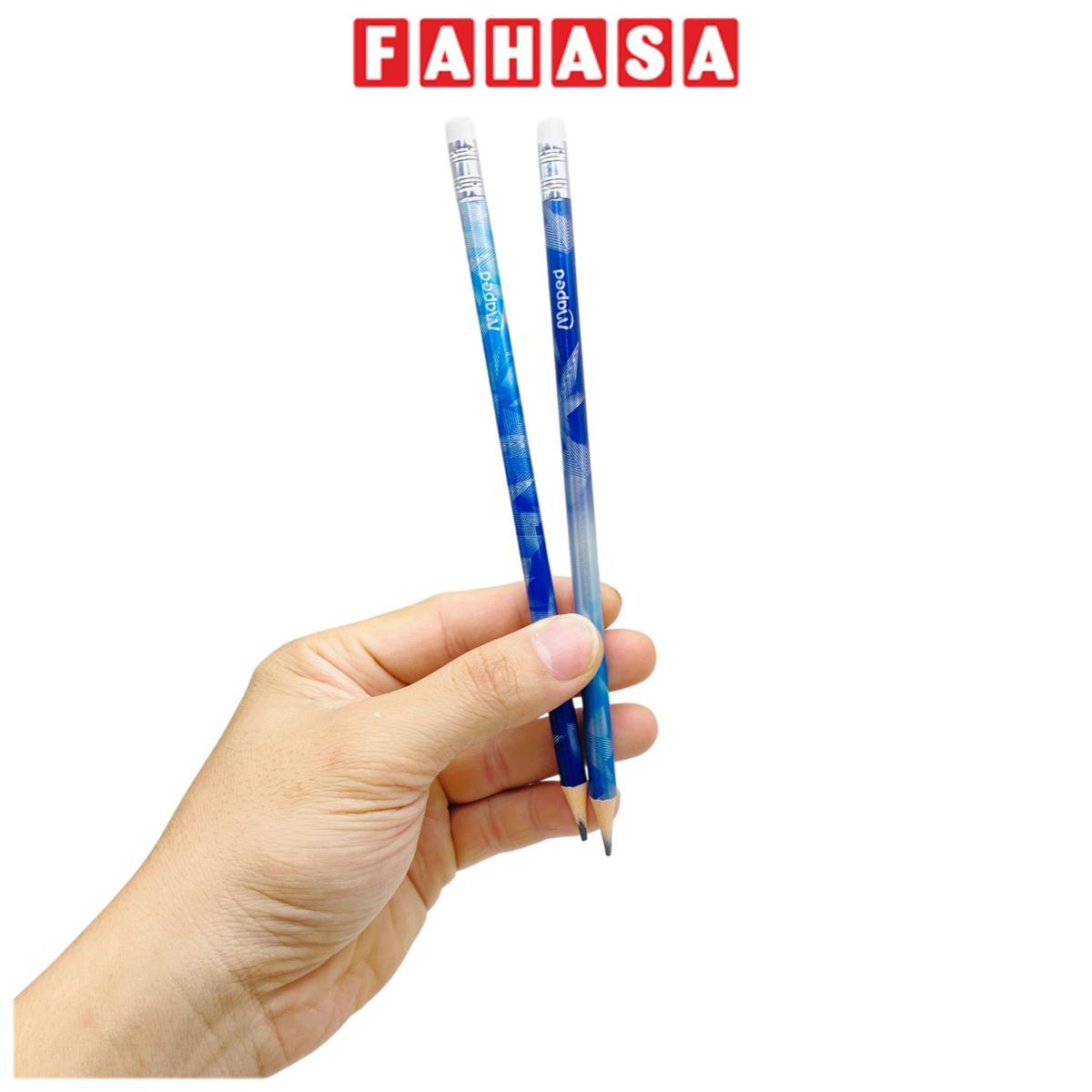 Bút Chì Đen Có Gôm HB - Maped (Màu Thân Bút Giao Ngẫu Nhiên)