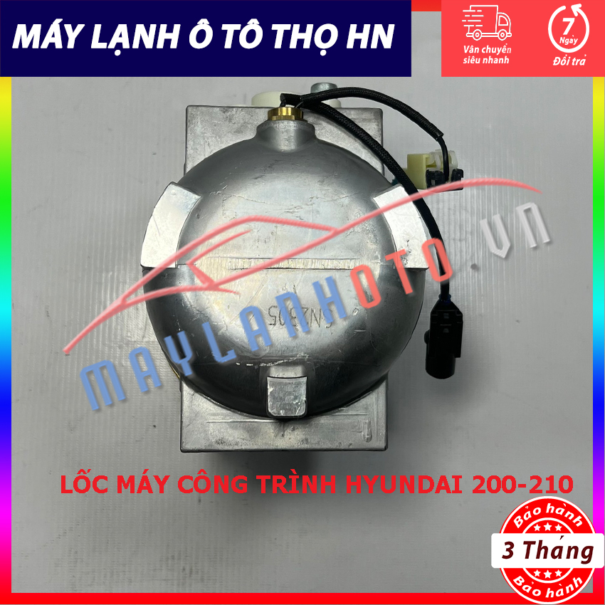 Lốc điều hòa Hyundai 200-210 24V hàng Trung Quốc