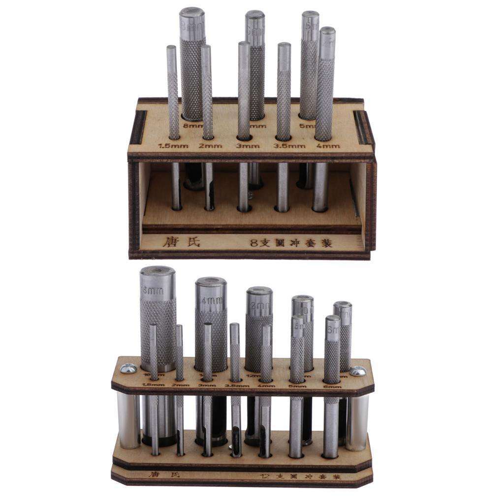 DIY Hollow Hole Leather Punch Cutting Craftstool Punch Cutter Tools for Belt