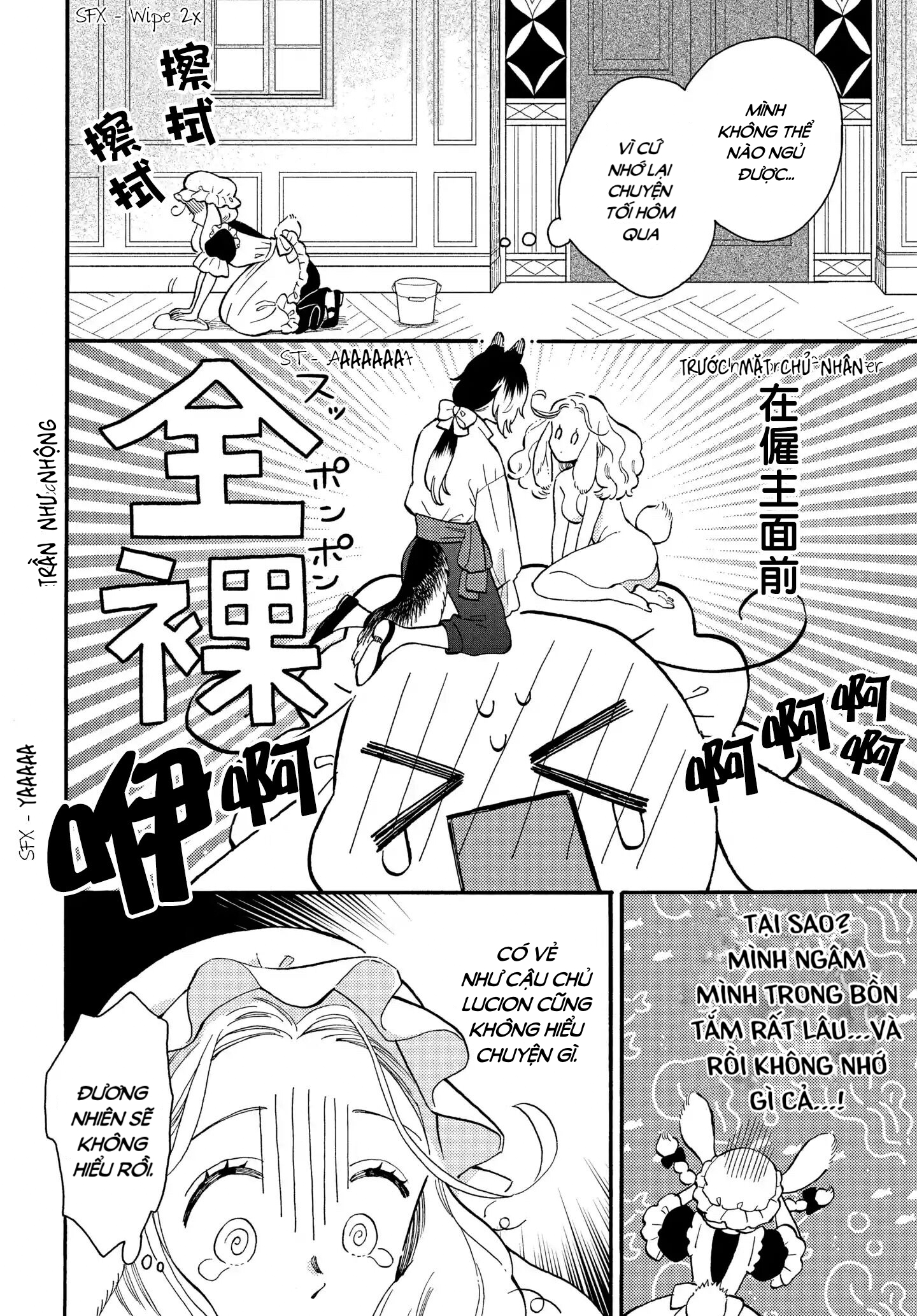 ngài sói và hầu gái thỏ chapter 2.1 3