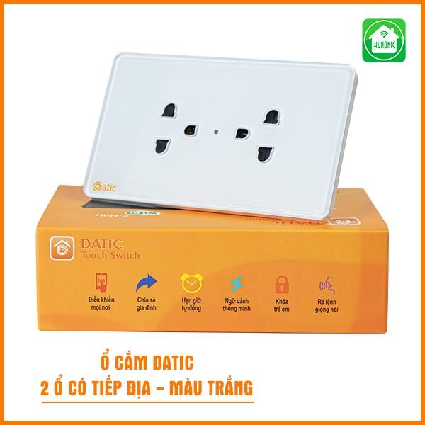 Công Tắc Cảm Ứng Datic Điều Khiển Mọi Thiết Bị Từ Xa Bằng Wifi Qua Điện Thoại, Thương Hiệu Hunonic, Hàng Việt Nam