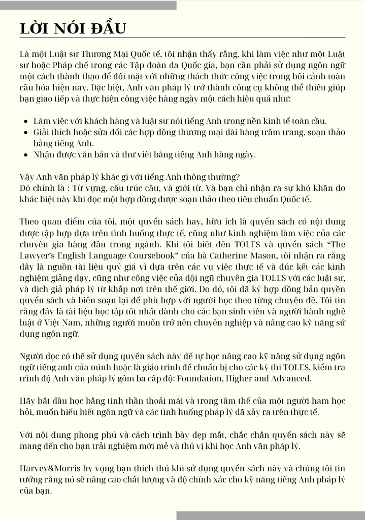 Nghề Luật/Legal Profession