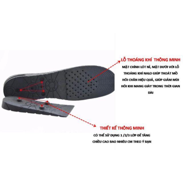 Lót giày tăng chiều cao có đệm khí cả bàn ( LOẠI CAO CẤP ) + TẶNG QUÀ JL-1164