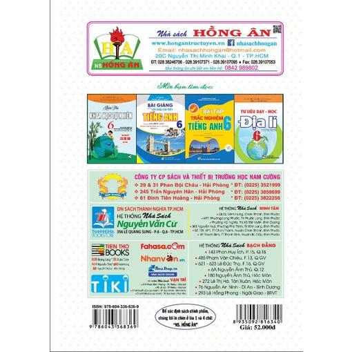 Sách - Hướng dẫn học và giải các dạng bài tập Toán 6/2 HA-MK
