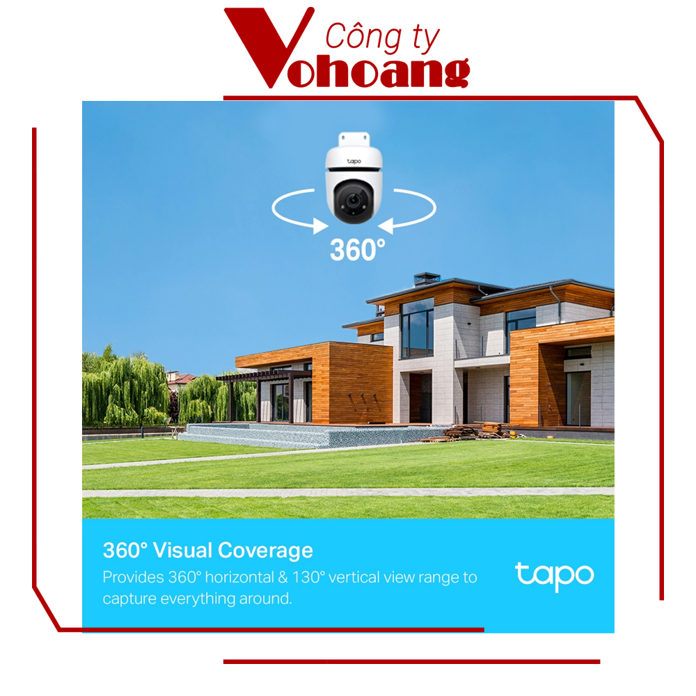 Camera WiFi TP-Link Tapo C500 An Ninh Quay/Quét Ngoài Trời - Hàng Chính Hãng