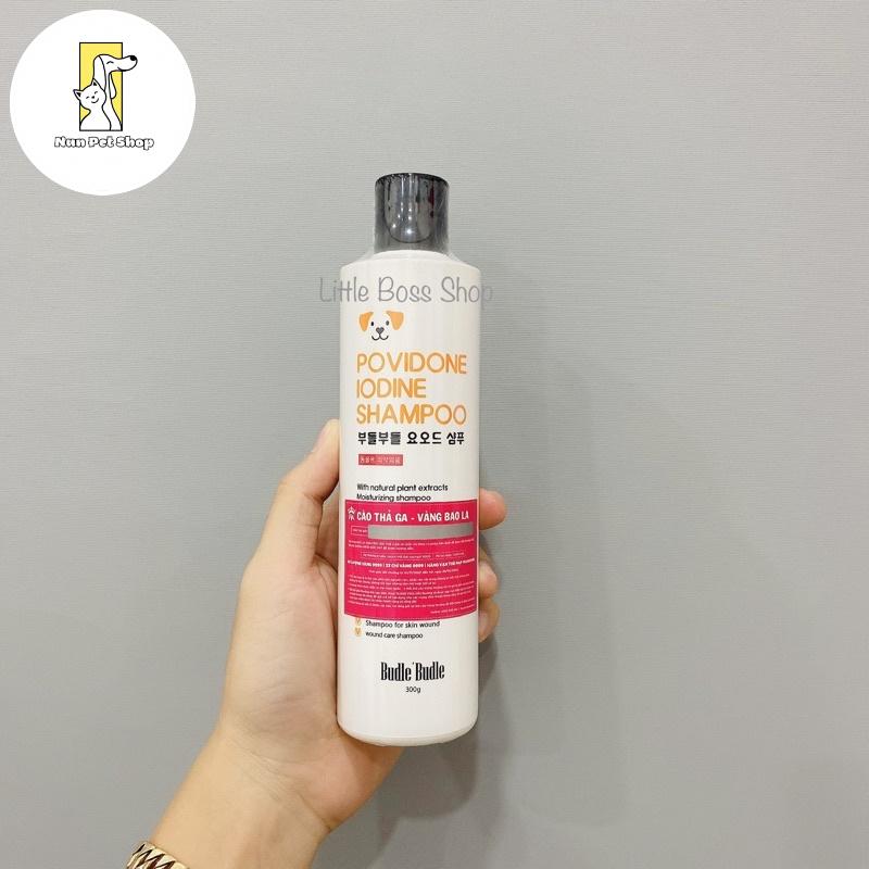 DẦU GỘI BUDLE TRỊ VIÊM DA CHO CHÓ 300ML