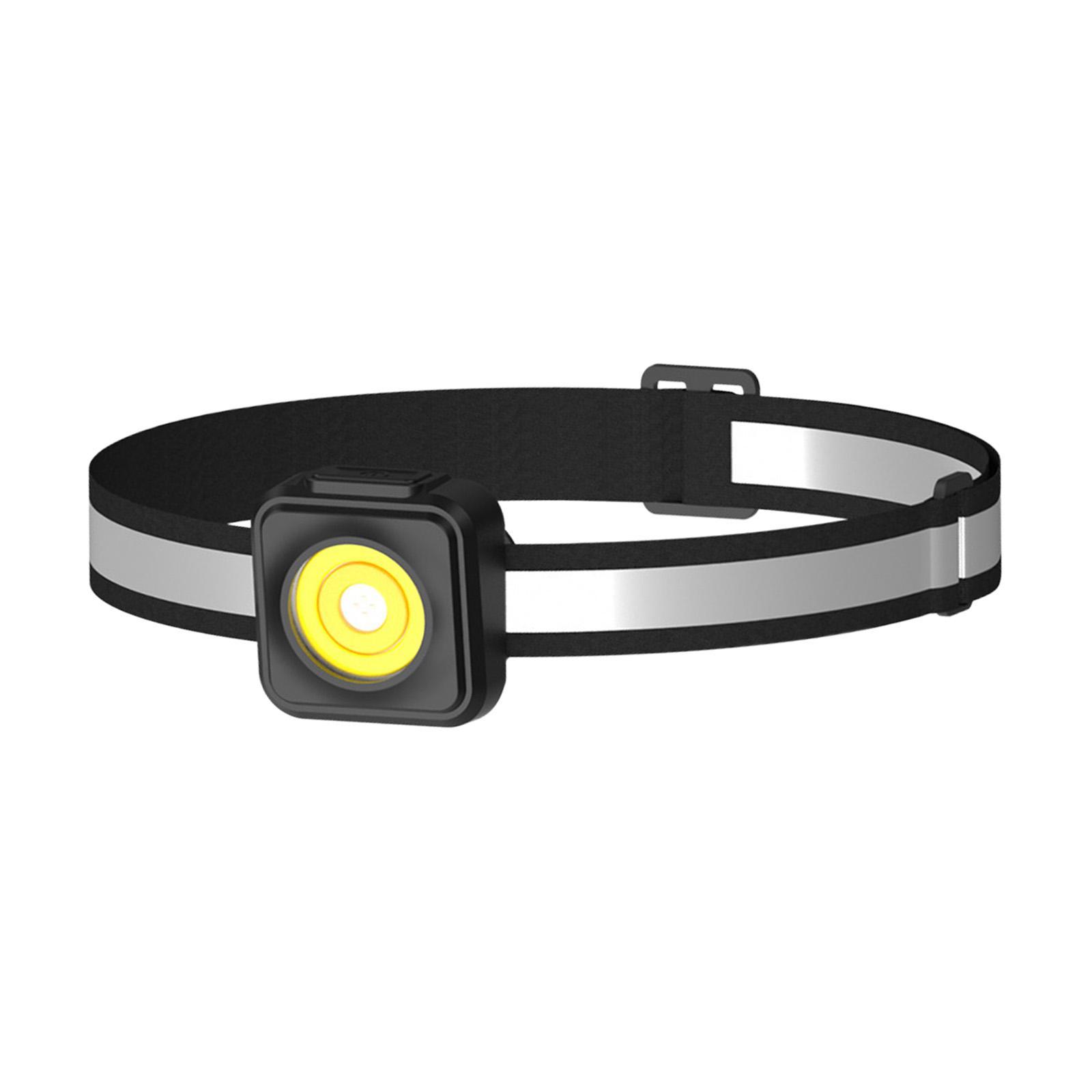 Head Lamp  flashlights Head Torch Lightweight Night Fishing Light Work Lights Headlight Floodlight for Backpacking Traveling Fishing