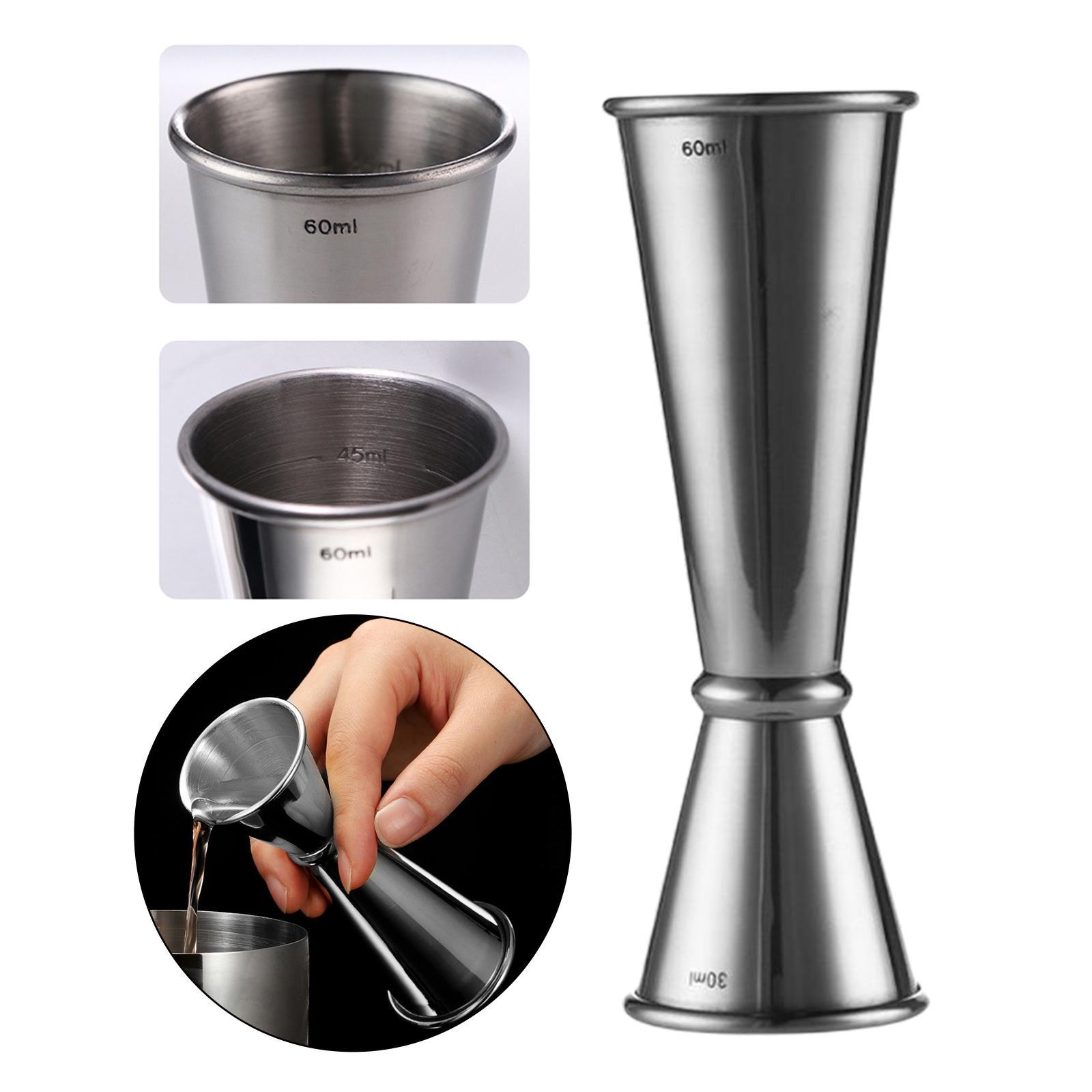 Professional Cocktail Glass Tool Measuring Cup Mixing for Martini Home Bar