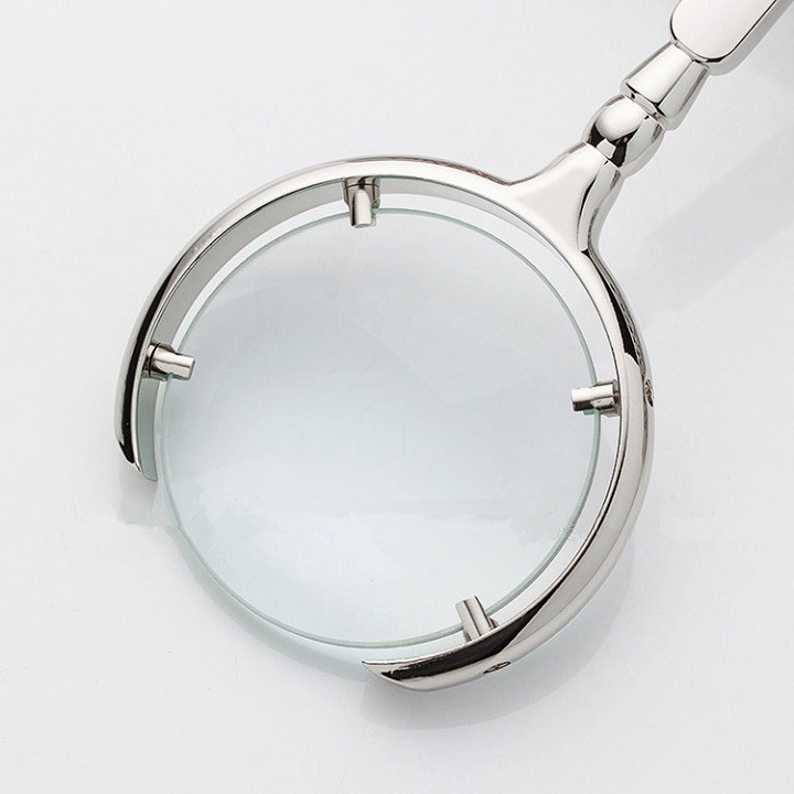 Kính lúp 60mm cầm tay phóng đại 8 lần