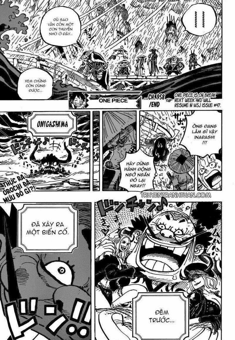 đảo hải tặc - one piece chapter 958 13